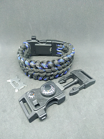 Браслет выживания из паракорда 15 в 1, "Охотник"