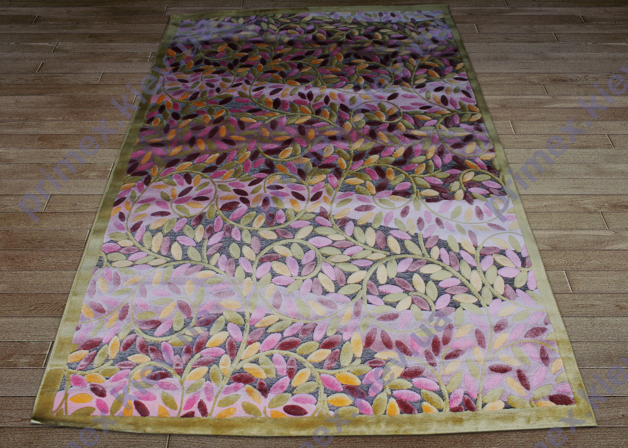 Акриловий рельєфний килим Bonita (Туреччина) гілки яскравий
