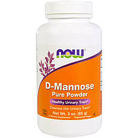 Д-Маноза, D-Mannose, Now Foods, порошок, 85 г