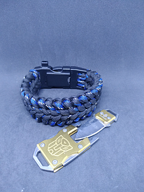 Браслет виживання з паракорда з ножем, "Мисливець"