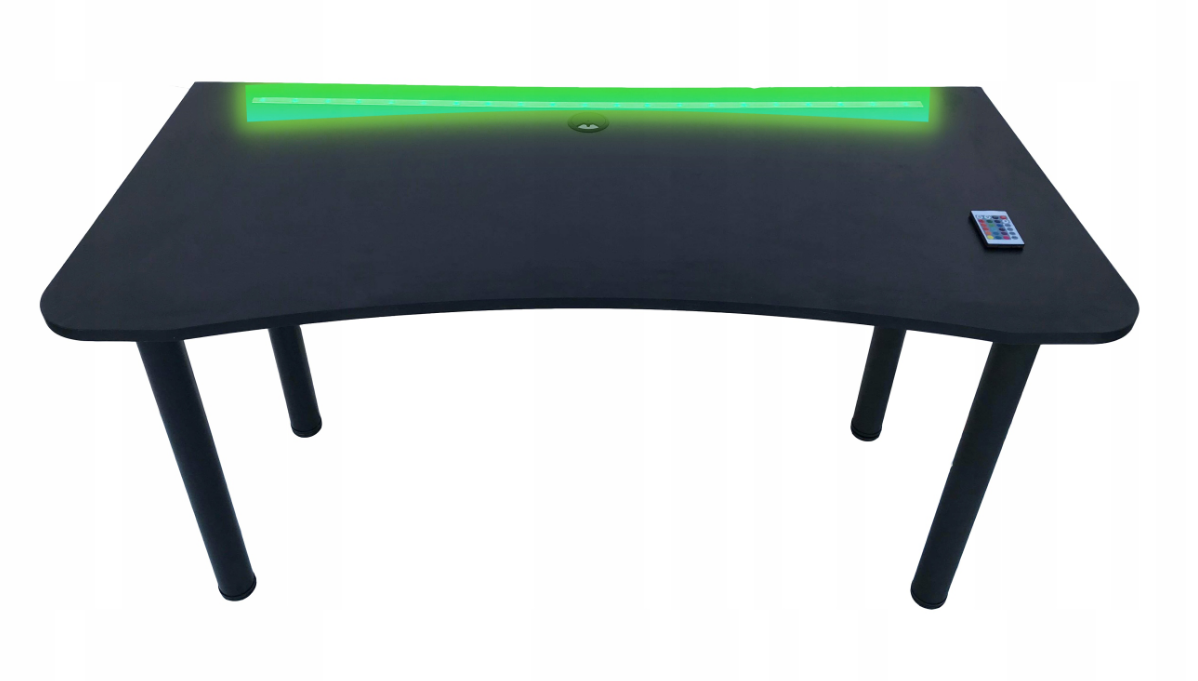 КОМП'ЮТЕРНИЙ ГЕЙМЕРСЬКИЙ СТОЛ MARCO GAME З LED ПІДСВІТКОЮ
