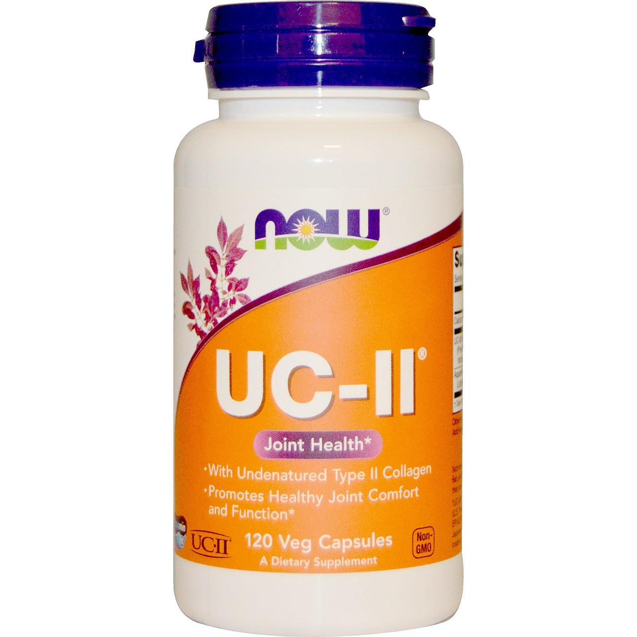 Коллаген 2 типа, UC-II, Type II Collagen, Now Foods, 120 капсул купить ...