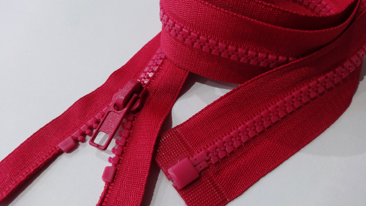 Блискавка тракторна No5 роз'ємна 65 см кольорова, фото 1