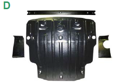 Захист картера SKODA Superb v-1.8T; 2.5TDI AVT с 2002-2007 г.