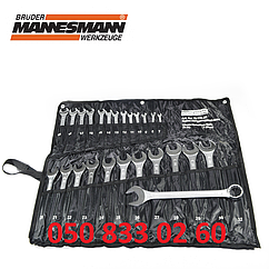 Рожковые накидные ключи MANNESMANN 25 шт, инструмент рожкові накидні
