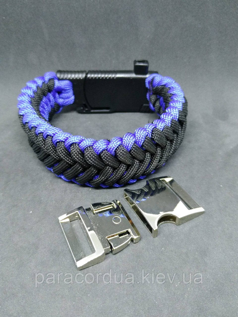 Браслет виживання з паракорда, Skeleton"