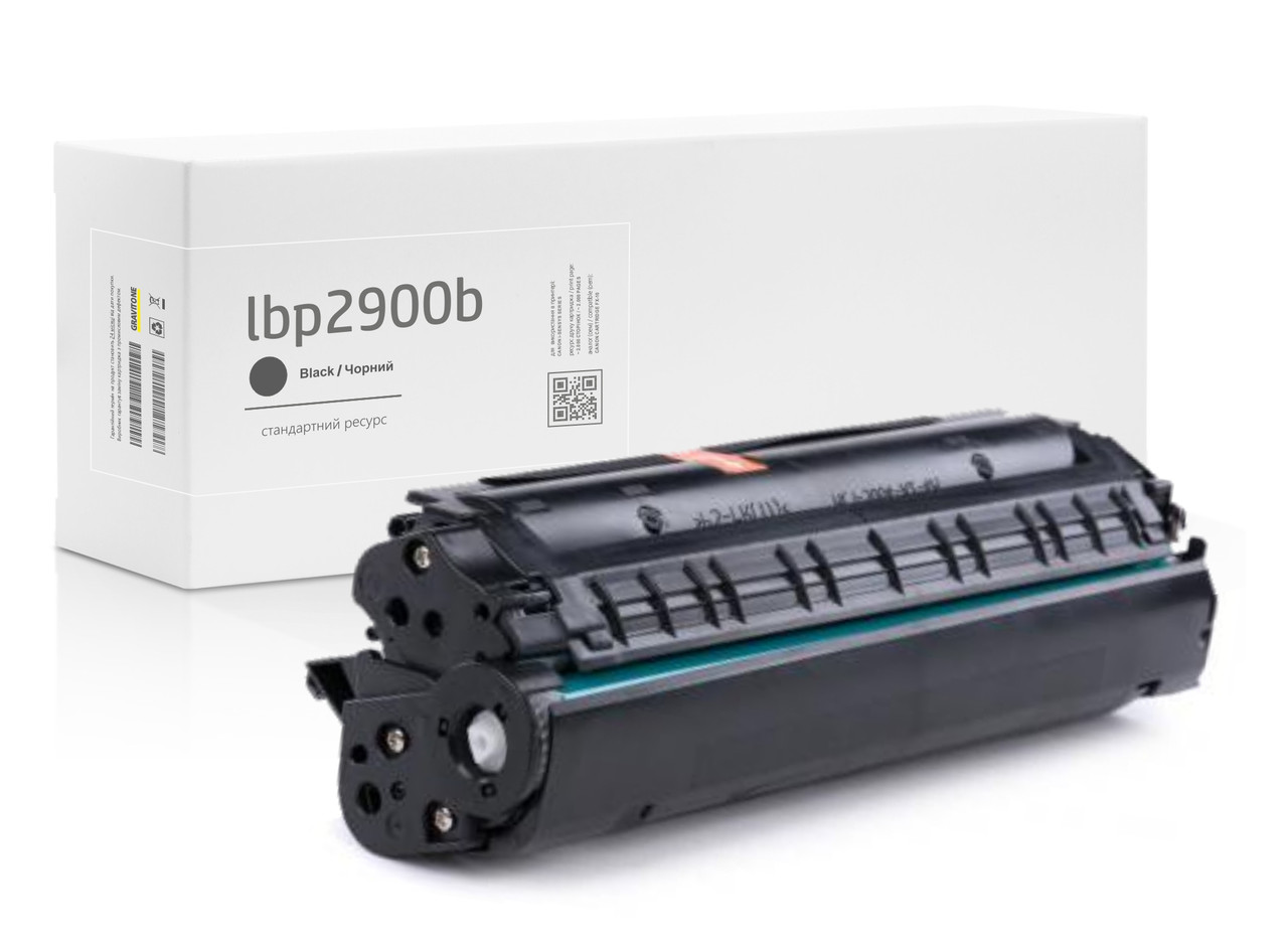 Картридж Canon LBP2900B (LBP-2900B) сумісний, чорний, стандартний ресурс (2.000 стор.) аналог від Gravitone