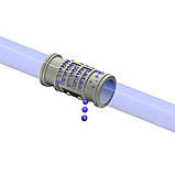 Крапельна трубка багаторічна Presto-PS з крапельницями через 20 см, довжина 100 м (MCL-20-100), фото 3