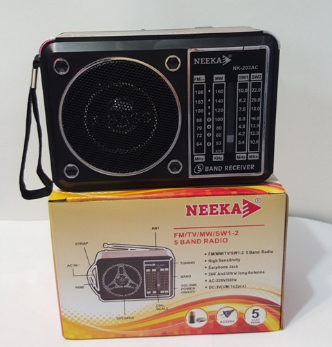 Радіоприймач колонка "NEEKA" NK-203AC