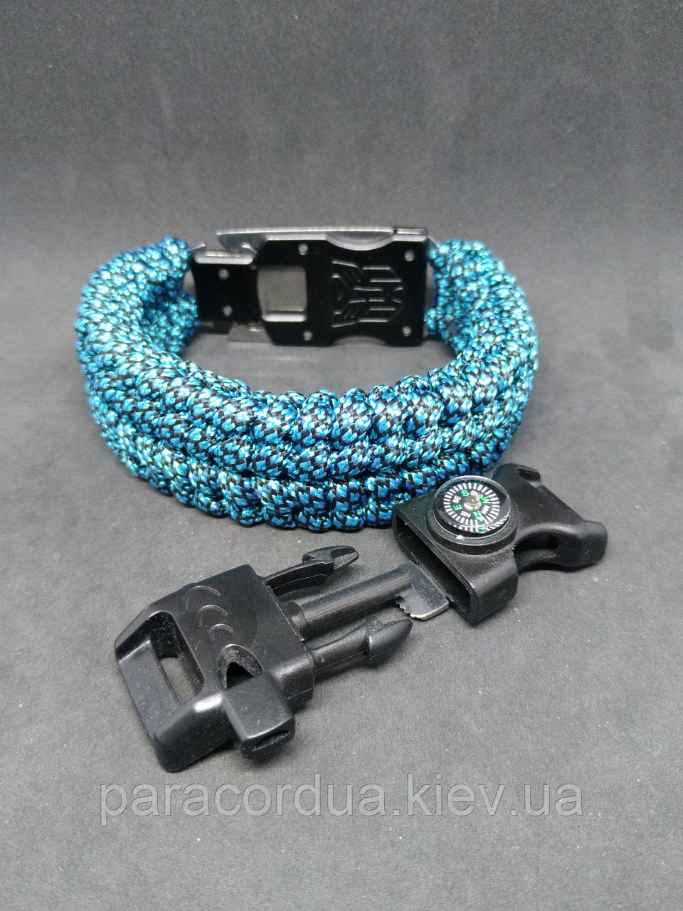 Браслет виживання з паракорда 5 в 1, "Lust for Life"