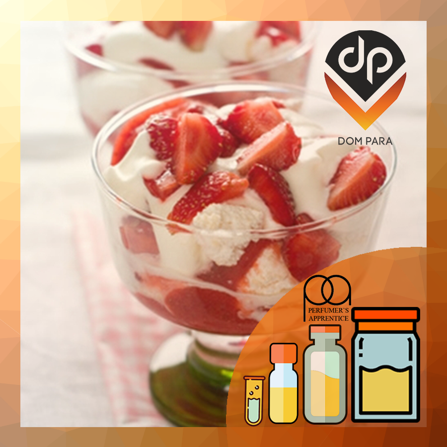 Ароматизатор TPA\TFA Strawberries and Cream| Полуниця з кремом