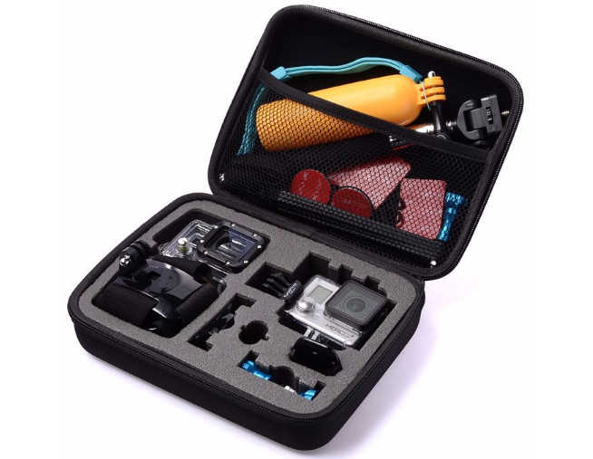 Кейс Primo Medium для зберігання екшн камери і аксесуарів - Black, фото 1