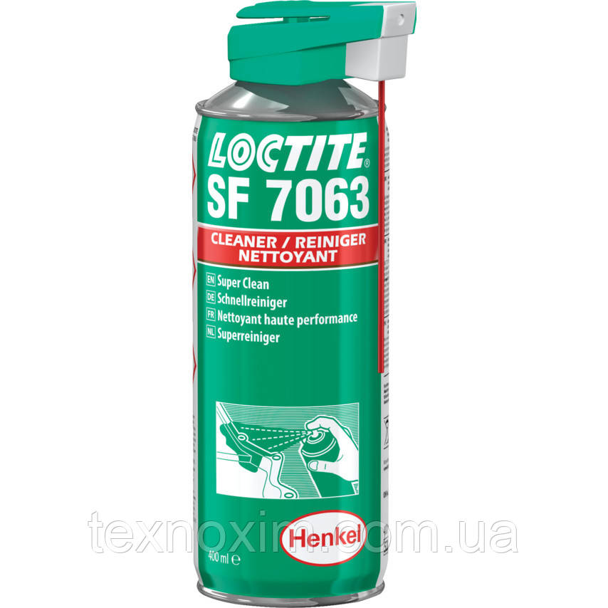 Універсальний очисник і знежирювач Loctite 7063 (400 мл.)