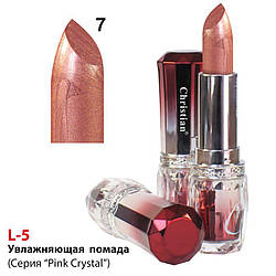 Зволожуюча помада для губ Pink Crystal Christian № 07 L-5