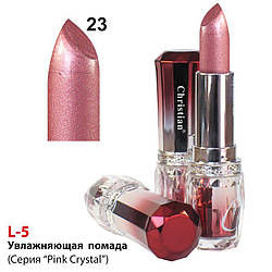 Зволожуюча помада для губ Pink Crystal Christian № 23 L-5