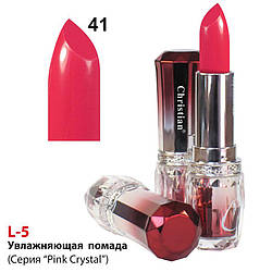 Зволожуюча помада для губ Pink Crystal Christian № 41 L-5