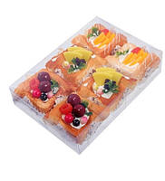 Набір із 6 декоративних десертів Ягідний кошик QS-03, фото 2