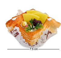 Набір із 6 декоративних десертів Ягідний кошик QS-03, фото 3