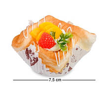 Набір із 6 декоративних десертів Ягідний кошик QS-03, фото 5