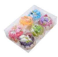 Набір із 6 декоративних десертів Квіткова пишність QS-02, фото 2