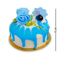 Набір із 6 декоративних десертів Квіткова пишність QS-02, фото 5