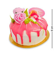 Набір із 6 декоративних десертів Квіткова пишність QS-02, фото 8