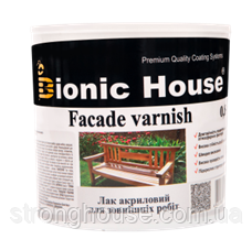 Лак для зовнішніх робіт Bionic-House 10 л