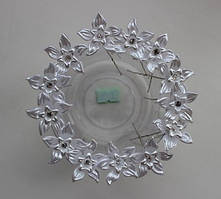 Шпильки для волосся "Квіточка" зі стразами