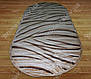 Акриловий рельєфний килим Bonita (Туреччина) зебра бежевий, фото 2