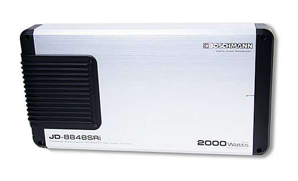 Звуковий підсилювач Boschmann JD-8848SRi Підсилювач 4-канальний гучності 2000 Вт у машину акустика , фото 1
