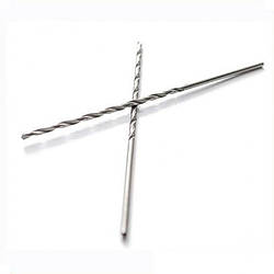 Свердло для металу подовжене DIN 340 10.0 мм HSS Intertool SD-5300