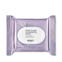 Kiko Milano PURE CLEAN SCRUB&PEEL Серветки з пілінг-ефектом