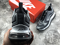 Чоловічі кросівки Nike Air Max 720 Chrome Grey AO2924-006, фото 3