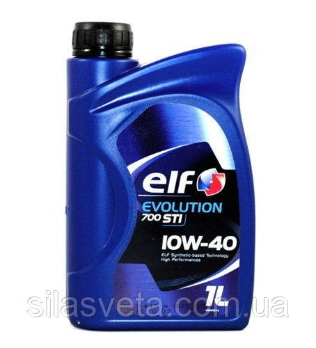 Автомобільна моторна олива напівсинтетична "ELF" Evolution STI 700 10W40 1L
