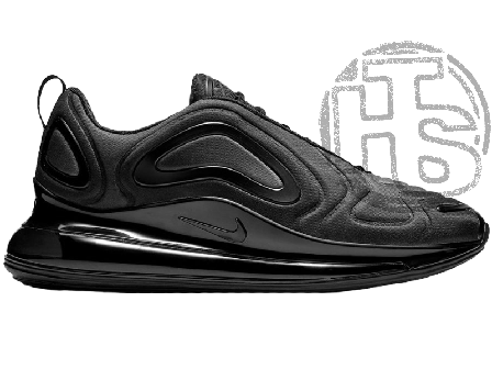 Чоловічі кросівки Nike Air Max 720 Triple Black AO2924-004, фото 2