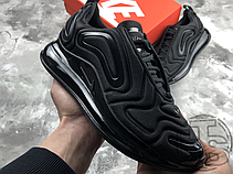 Чоловічі кросівки Nike Air Max 720 Triple Black AO2924-004, фото 6