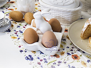 Блюдо для яєць 4 шт с зайцем Ewax