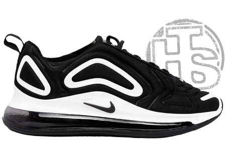 Чоловічі кросівки Nike Air Max 720 Black/White AR9293-011, фото 2