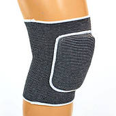 Наколінники захисні волейбольні (2 шт, поліестер-еластан, безрозмірні, р-р 23х14 см)