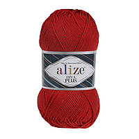 Alize Diva Plus — 56 червоний