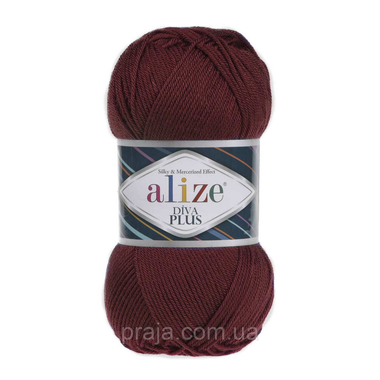 Alize Diva Plus — 57 бордовий