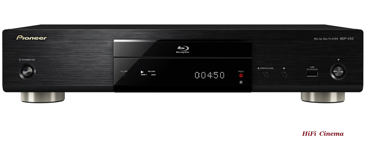 Pioneer BDP-450 Blu-ray 3D програвач дисків Hi-Fi класу