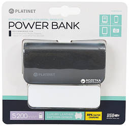 PLATINET 5200mAh Power Bank УМБ (Сірий)