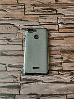 Чохол блискучий для Xiaomi Redmi 6 чорний обідок