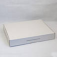 Самозбірна коробка з гофрокартону Біла 400*320*60, фото 2