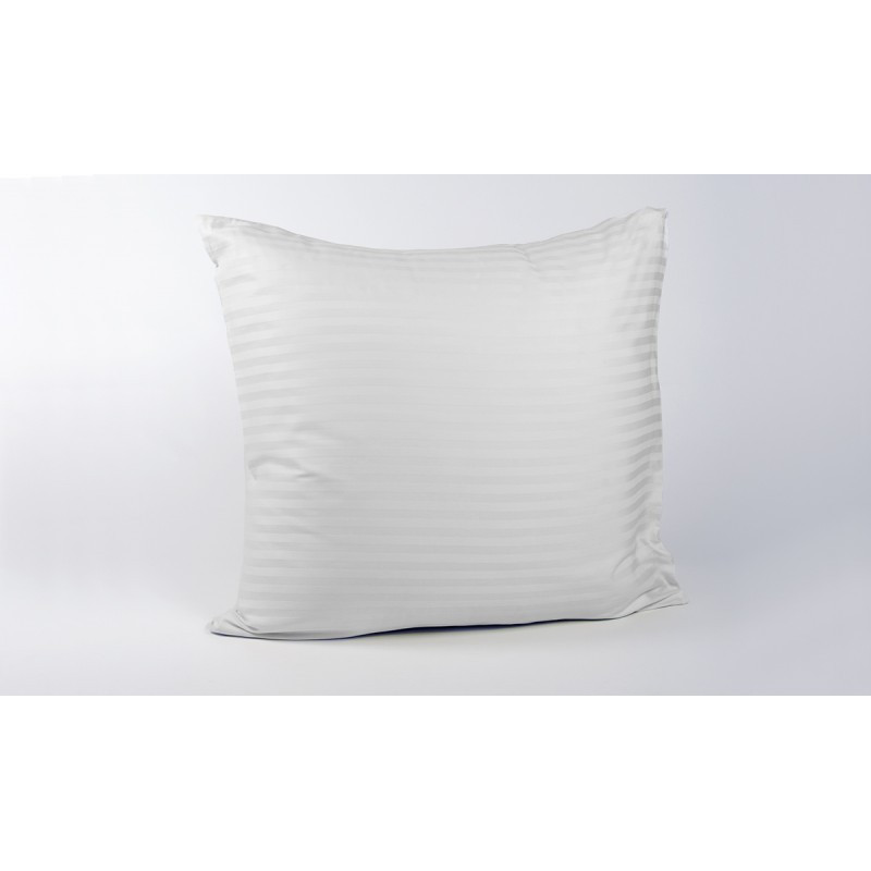 Наволочки Lotus Готель - Сатин Страйп 1*1 сірий Туреччина 70*70 (2 шт) оптом, фото 1