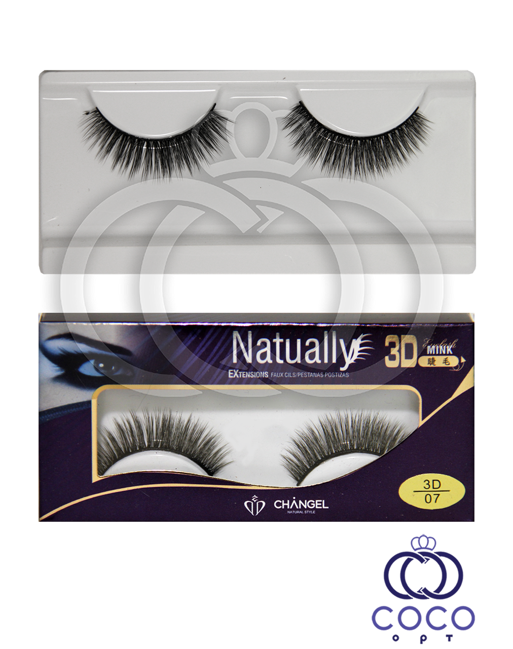 Вії клейові Natually 3D ( No 07)