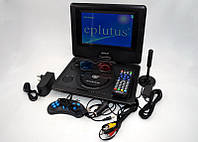 Портативный DVD плеер Eplutus EP-9521T с цифровым тюнером Т2 (9.5 дюймов) телевизор в машину
