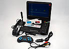 Портативний DVD плеєр Eplutus EP-9520T цифровим тюнером (9.5 дюйма) DVD з Т2 ддд переносне в машину, фото 6