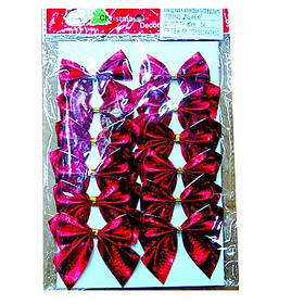 Червоні Бантики 12 шт 021072